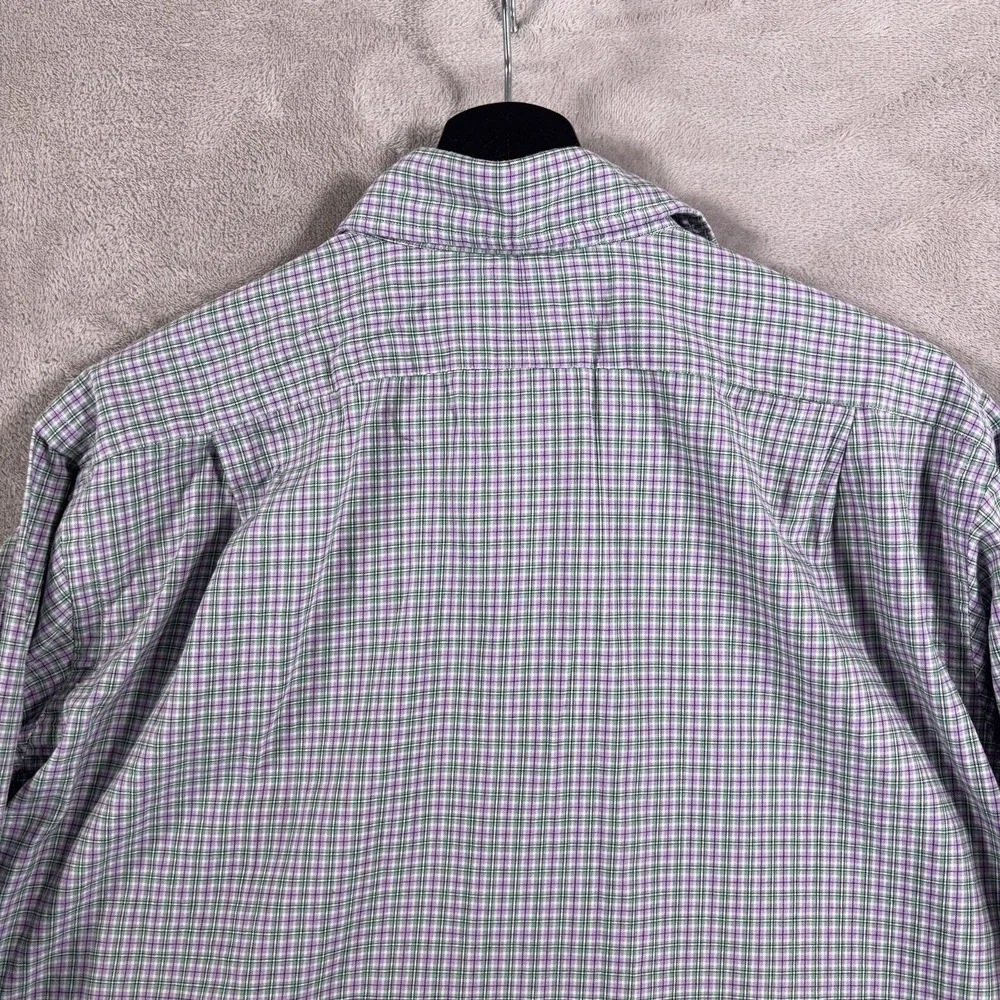 Polo Ralph Lauren Button Down Shirt Mens Medium Multicolor Check Regent Classic